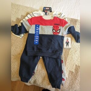 NWT Baby Spiderman 4 Piece Set